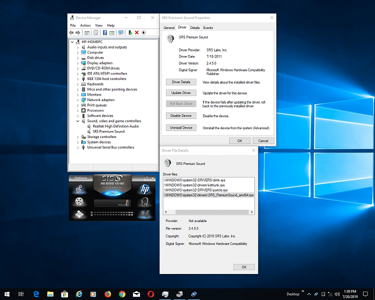 Hp base system device driver windows 7