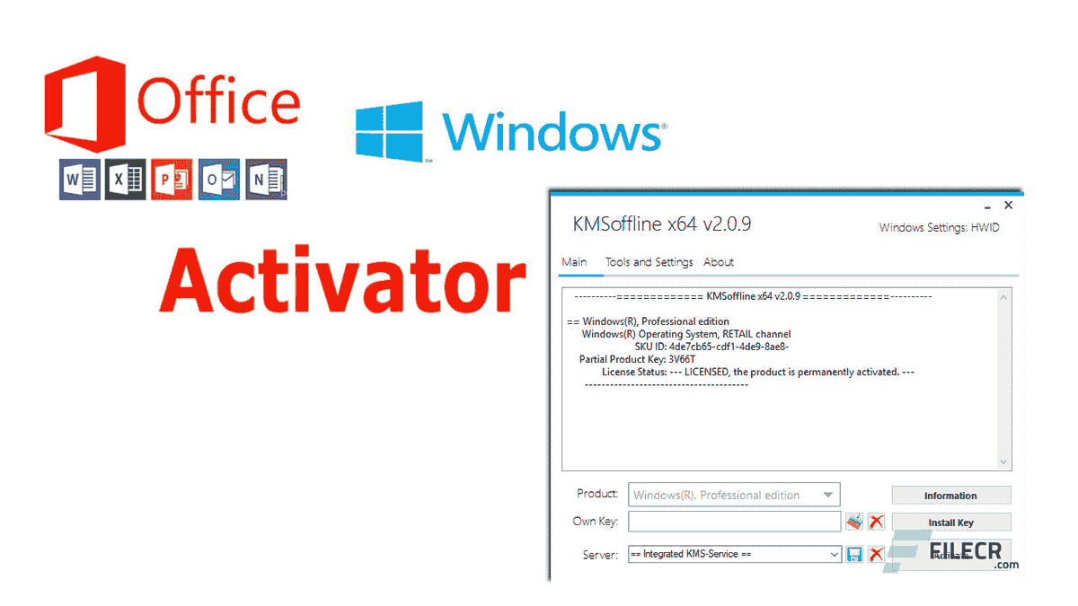 How to activate ms office 2013