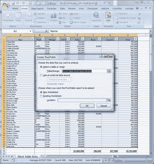Excel 2016 pivot table cheat sheet