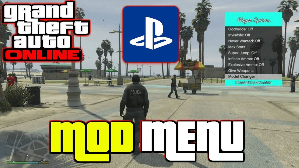 Mod menu ps4 gta 5 online