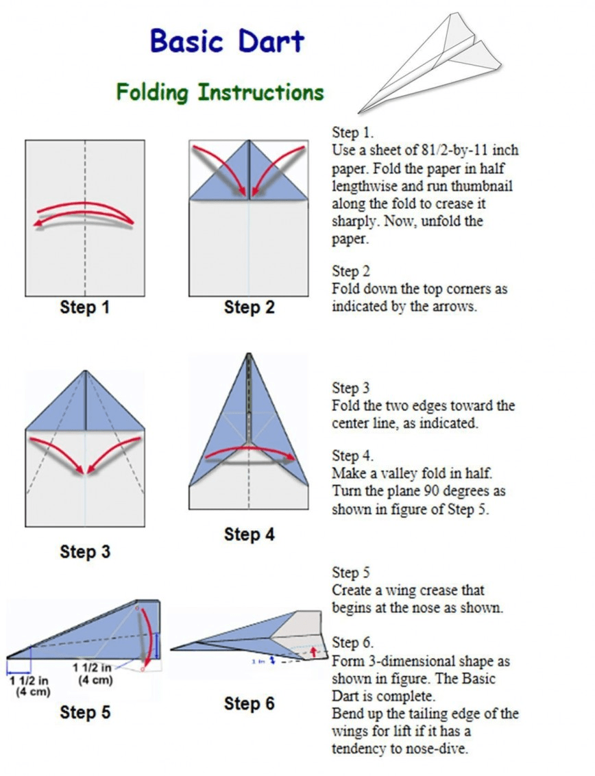 Lesson plan for paper airplane simple truths trigger dr...