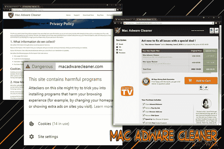 Why does my mac prompts adware cleaner