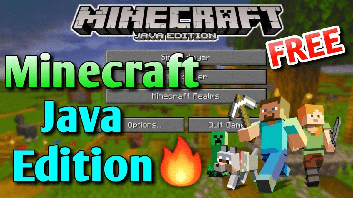 Download minecraft java edition for free