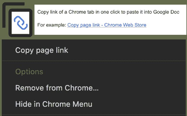 Copy paste chrome extension