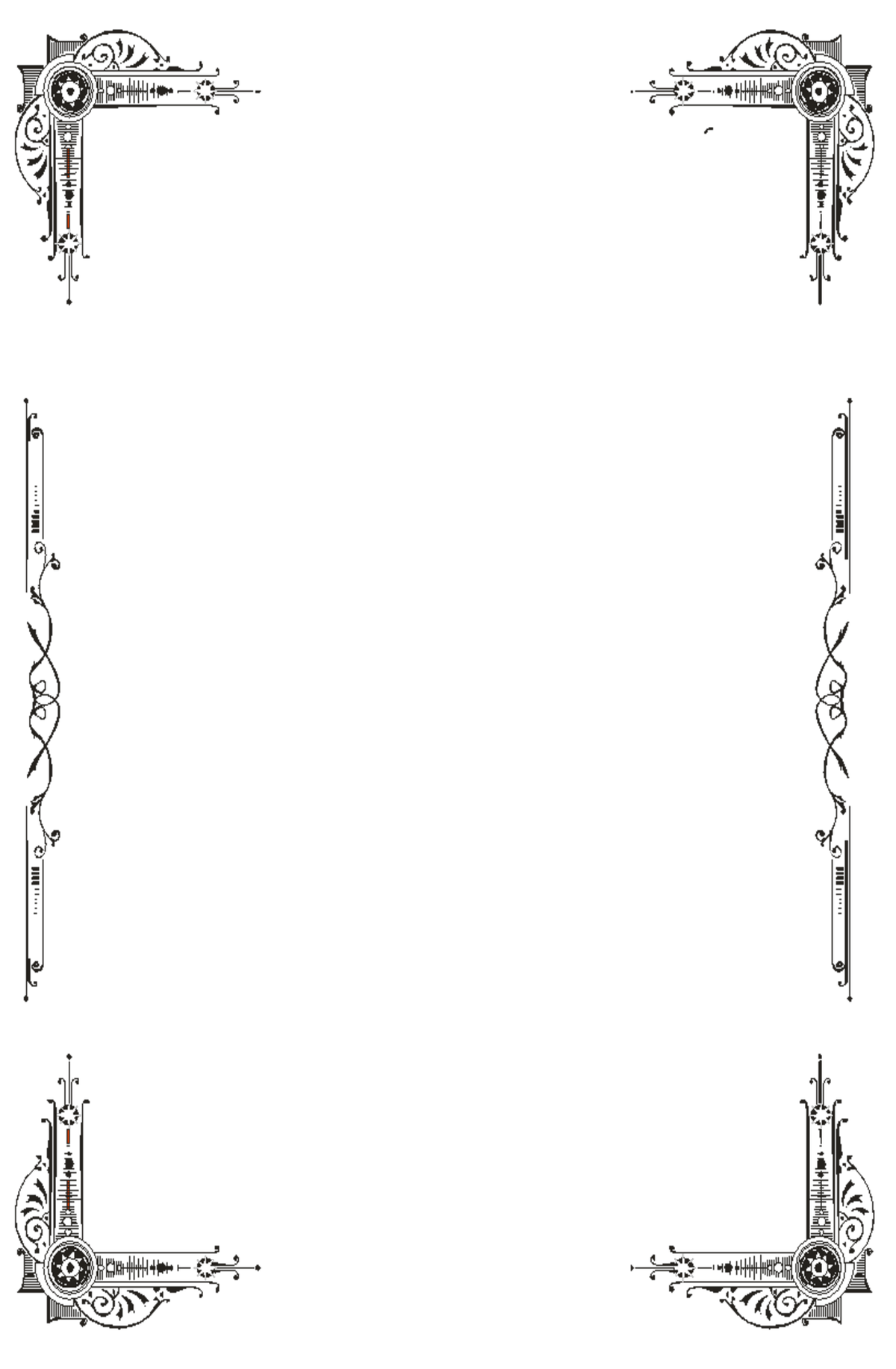 Free custom borders for word documents