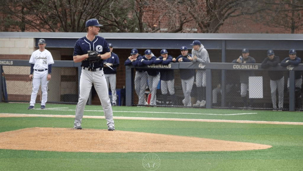 What does pitching from the stretch mean