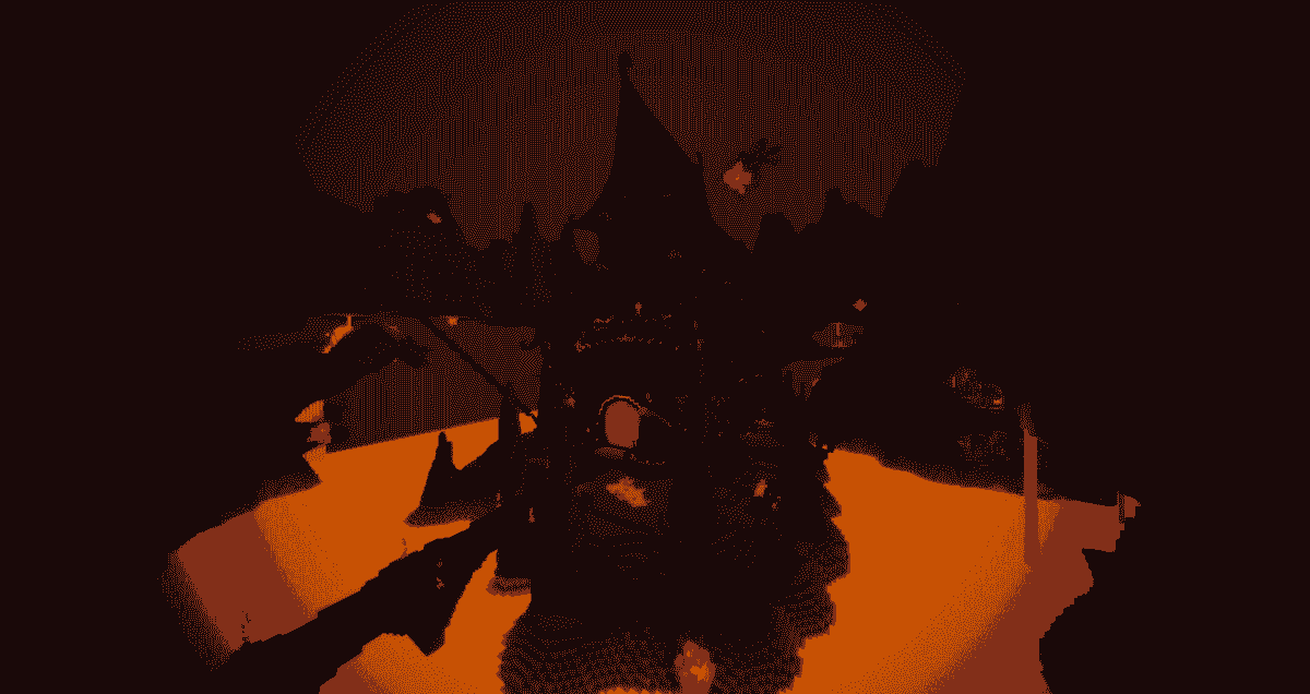 Minecraft nether castle map