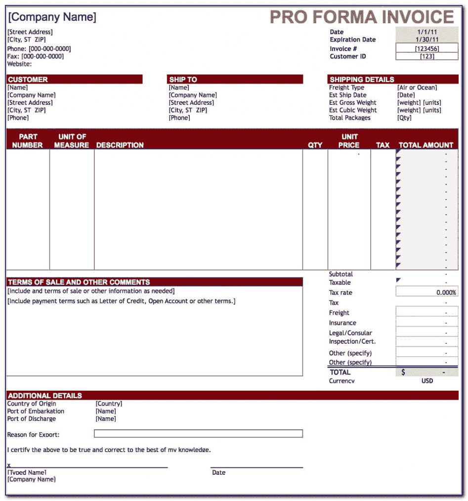 Simple Excel Activities Excel free invoice template download