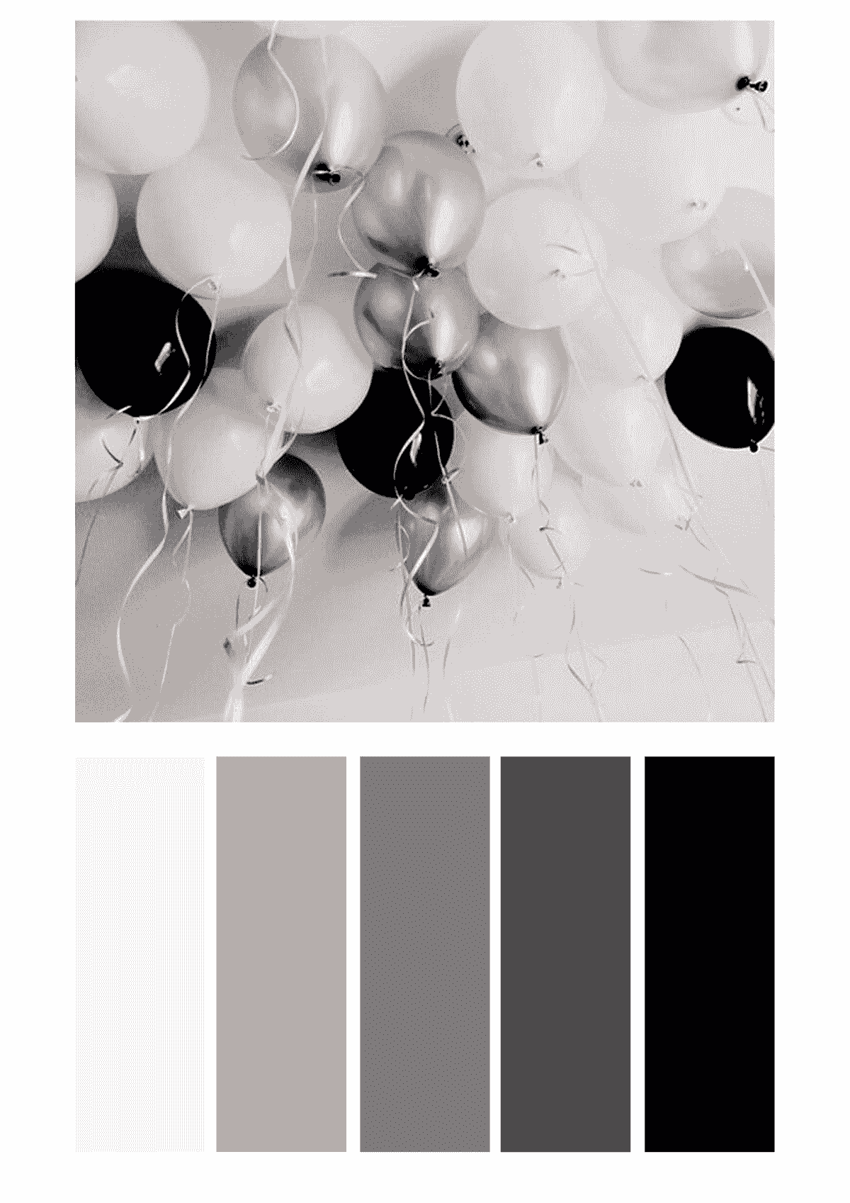 Color index black white 0 255