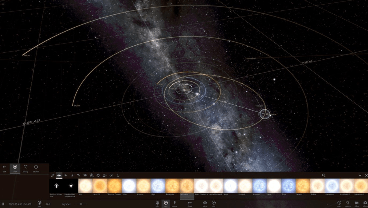 free simulator like universe sandbox 2