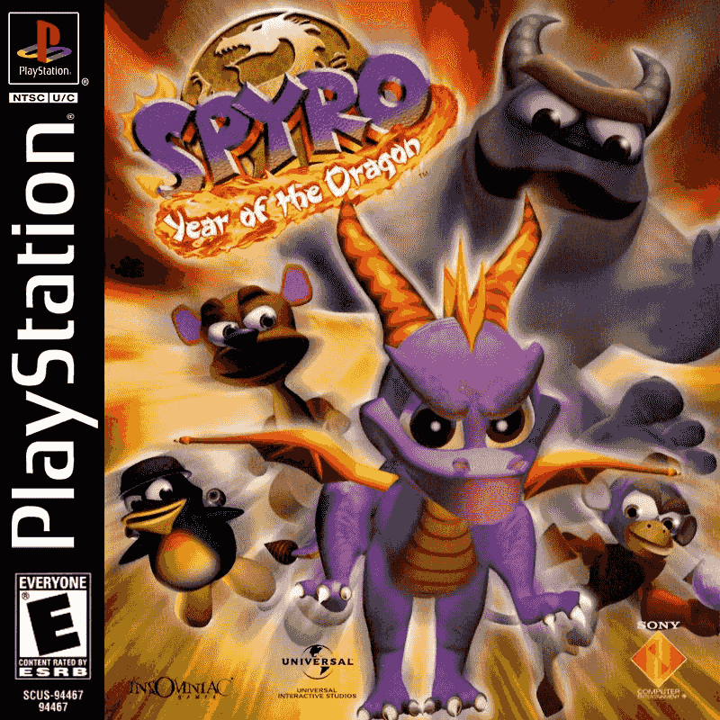 Video Games Collections Spyro the dragon video game ps4