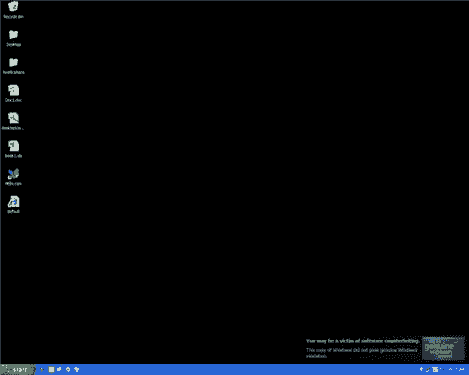 Windows xp black screen with cursor