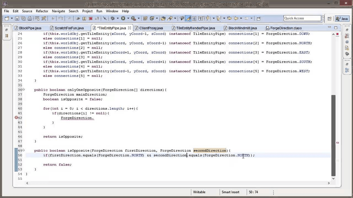 Path Examples Minecraft Minecraft source code