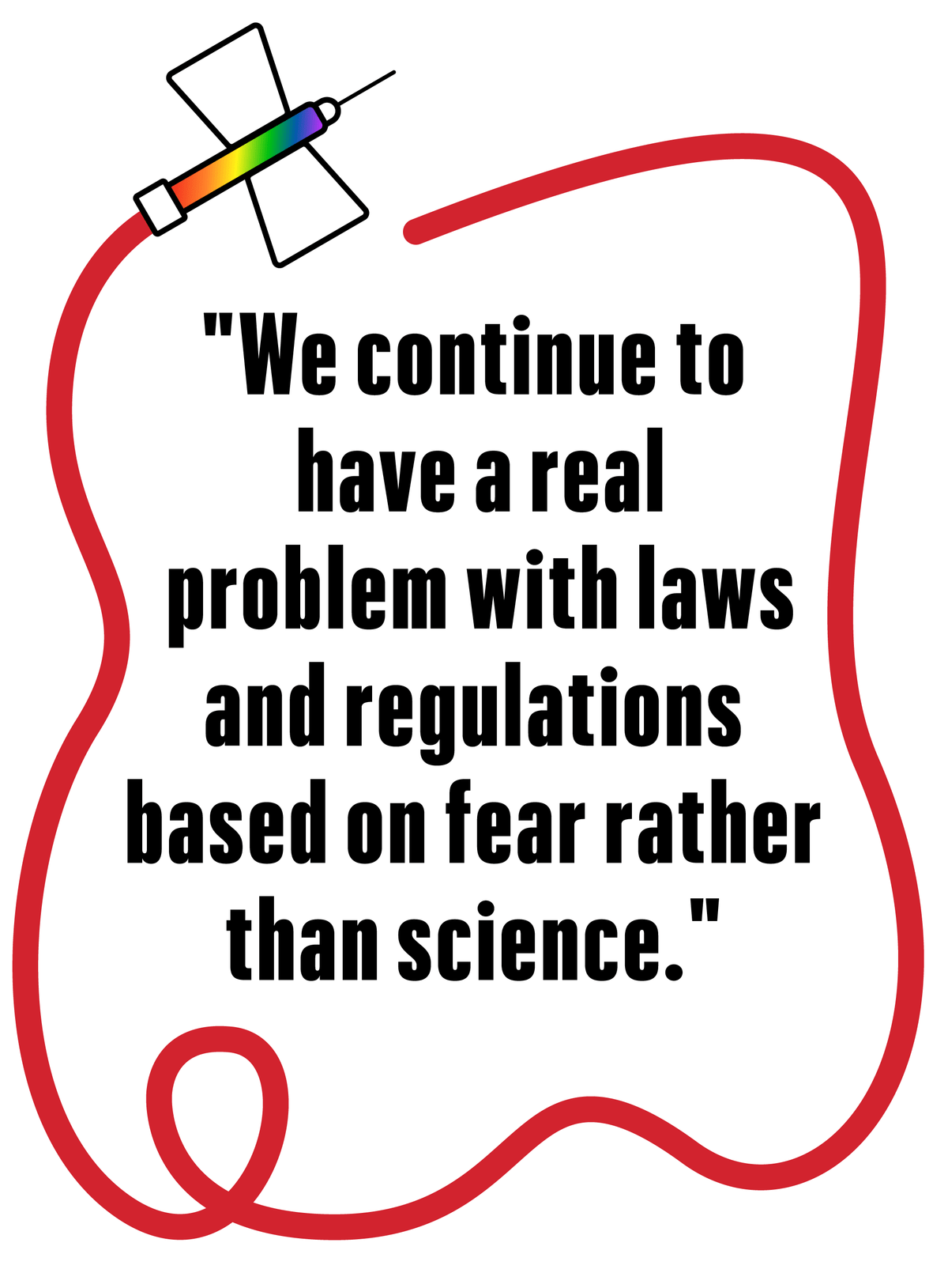 Why can gay men donate blood one day a year