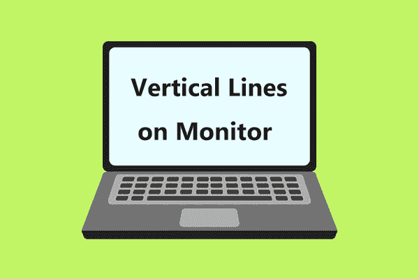 Horizontal red lines on monitor