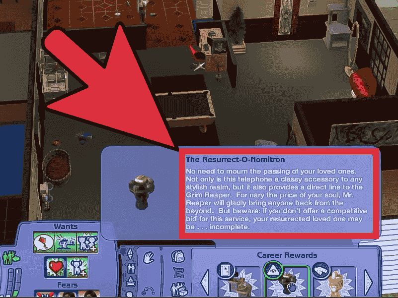 Sims 3 how to resurrect a sim