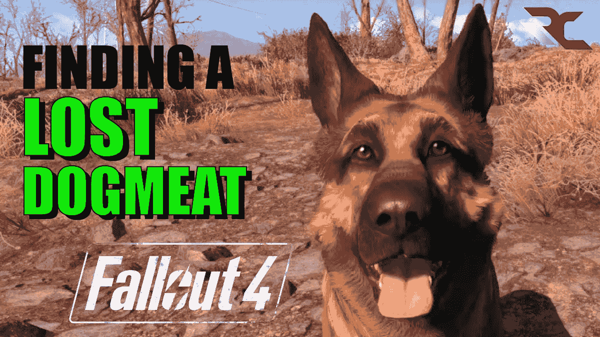 Fallout 4 dog found something