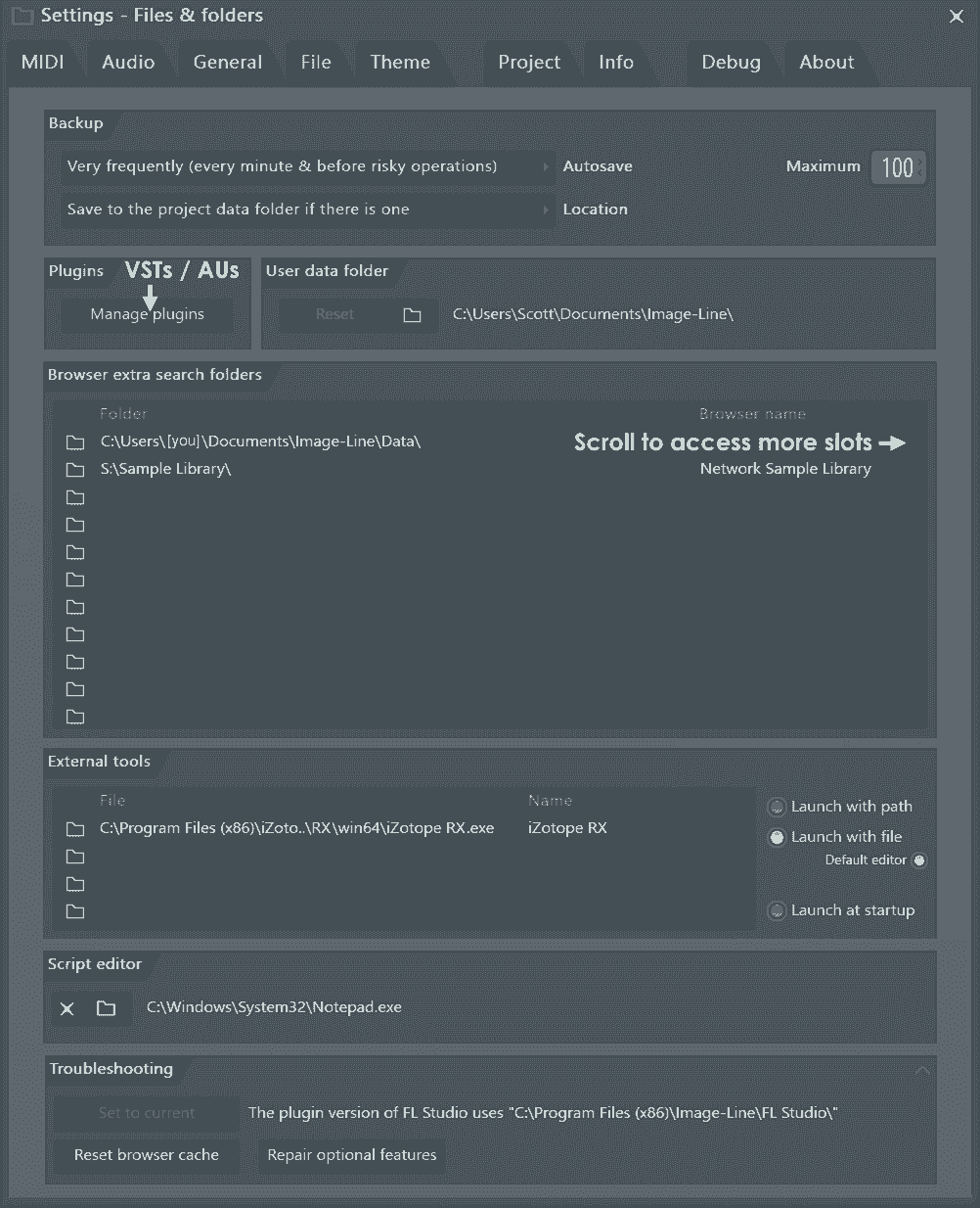 Fl studio import samples