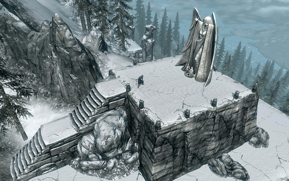 Skyrim how to get out of wolfskull cave