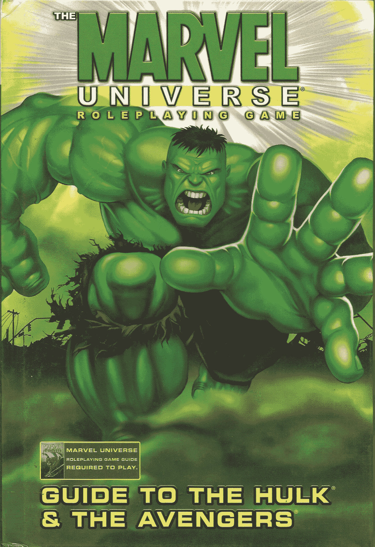 Marvel universe roleplaying game