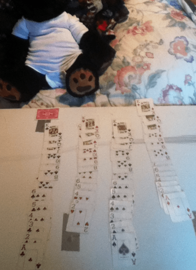 Rules for card game scat