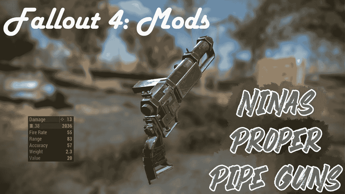 Pipe rifle fallout 4
