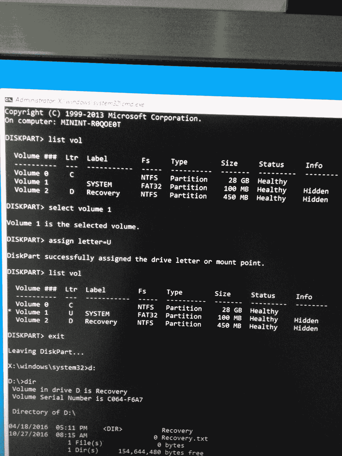 Windows 10 inaccessible boot device after clone