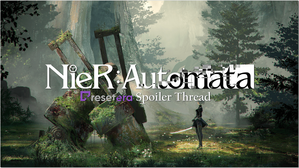 Nier automata title screen