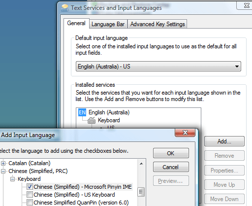 How to type chinese on windows 10