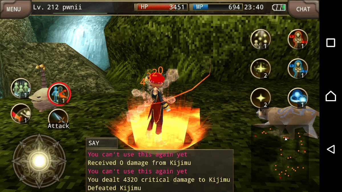 Iruna online special equipment slot