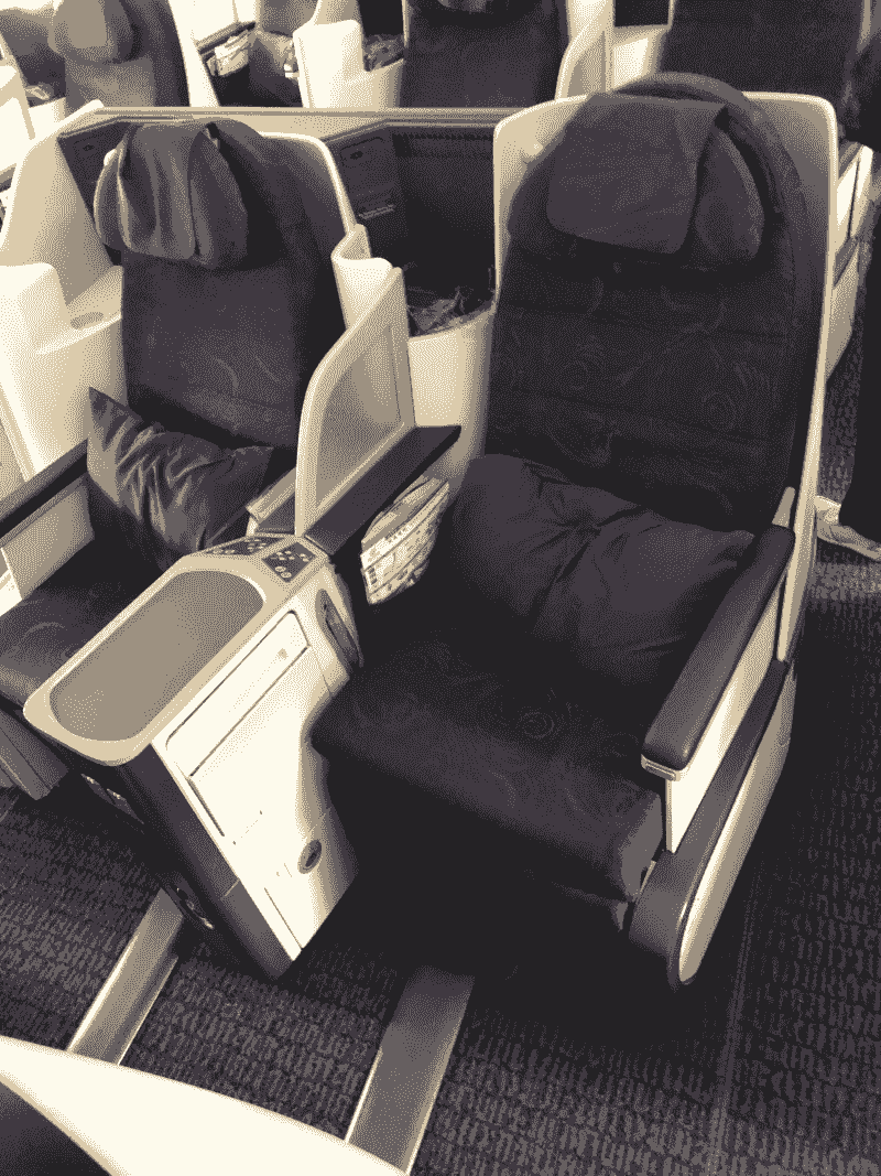 Air china 777 business class