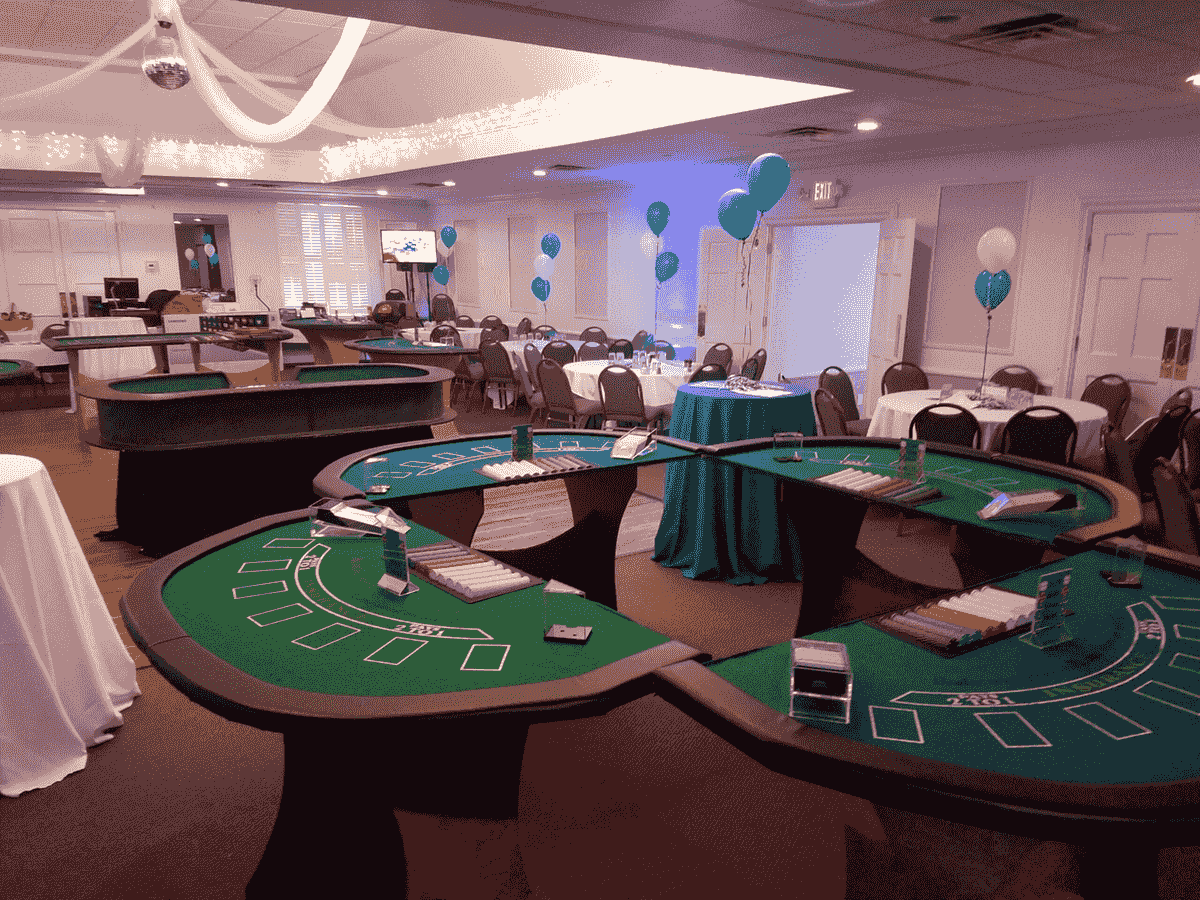 Casino theme party rentals near me