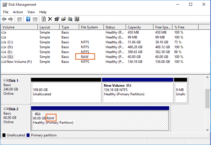 Windows 10 ntfs file system