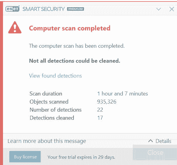 Smartscan Warning Avast smart scan vs full scan