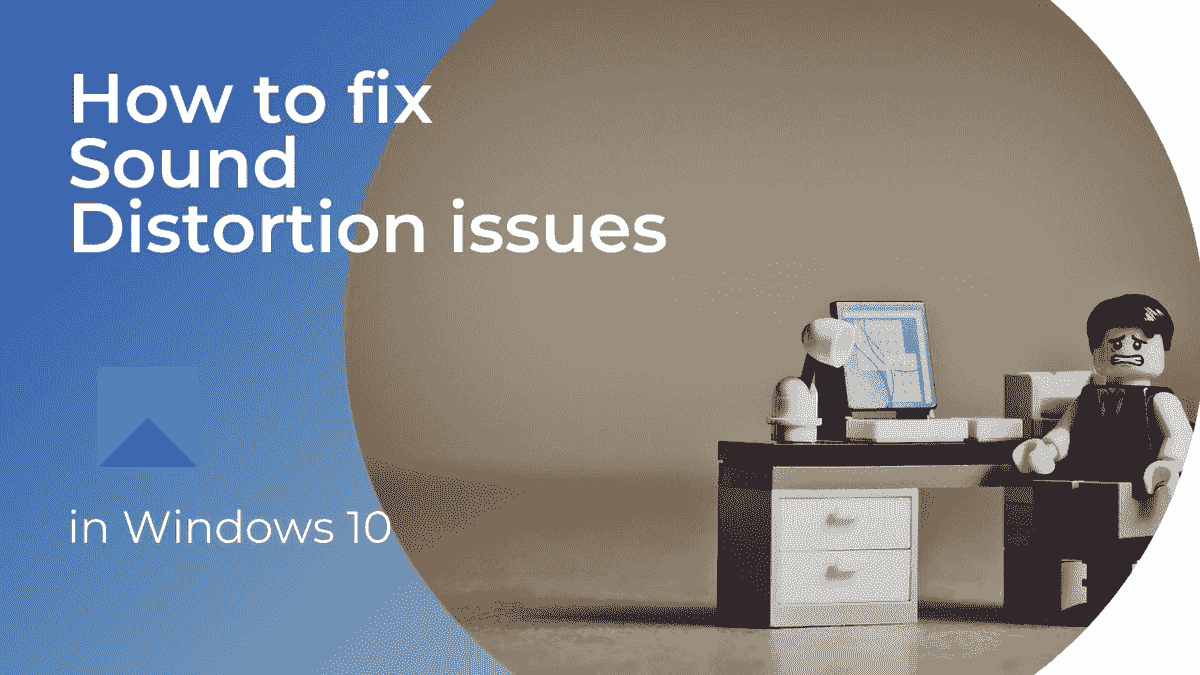 Distorted sound after installing windows 10