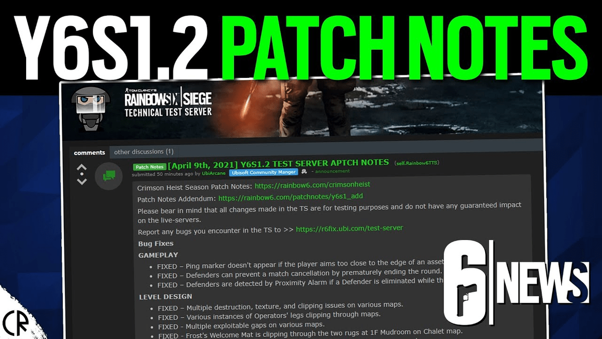 Rainbow six siege server update