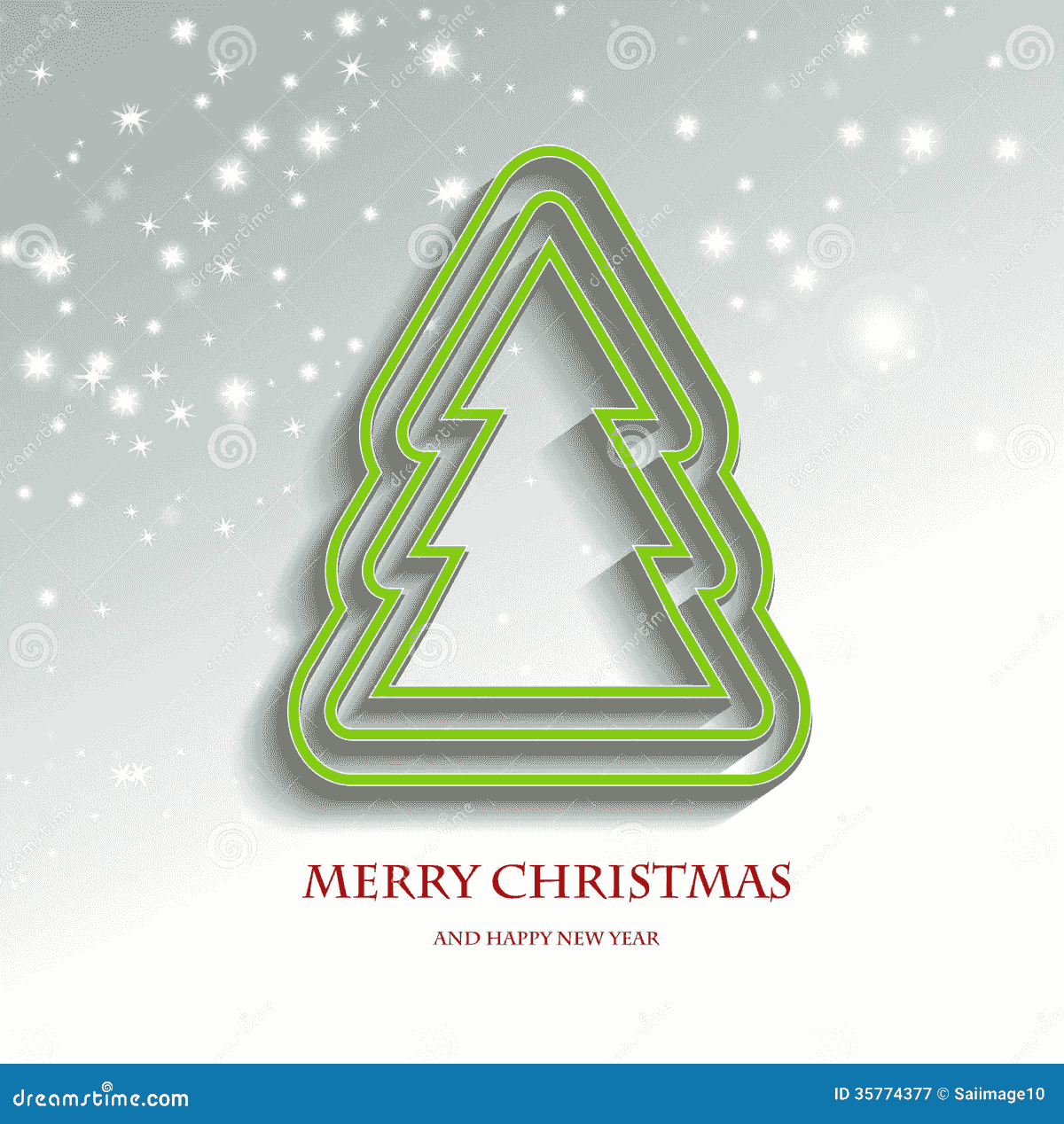 I'm a happy christmas tree