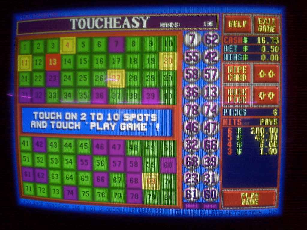 Does florida have keno in bars