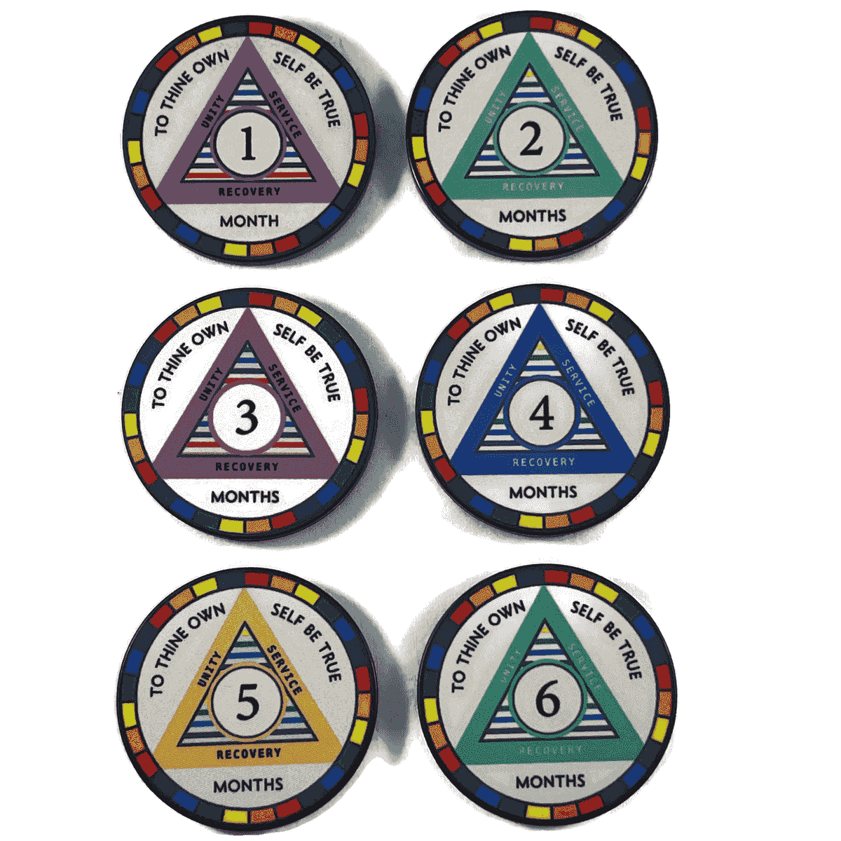 Aa poker chip colors