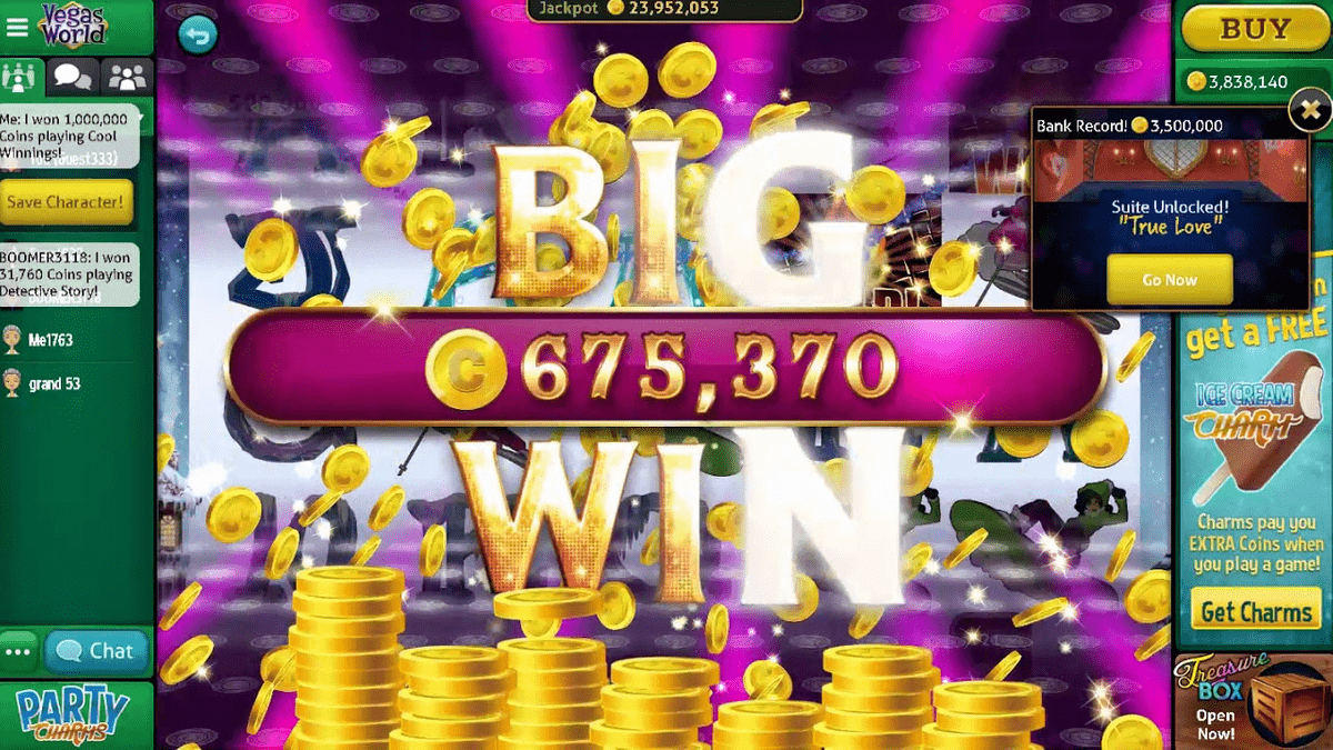 Free spin vegas slot coins