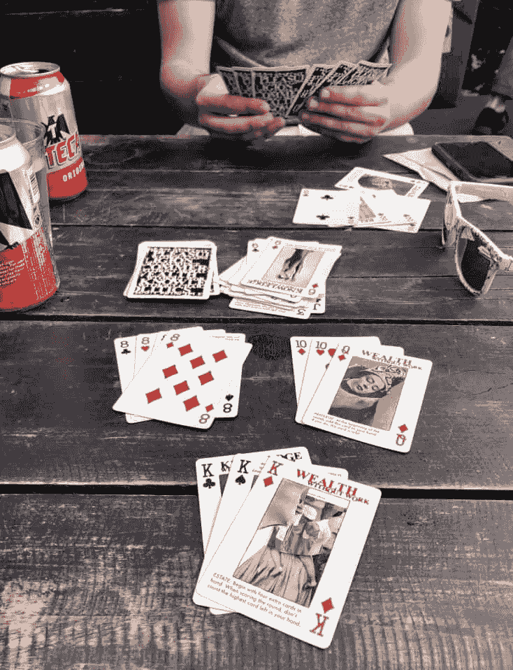 Popular two person card games