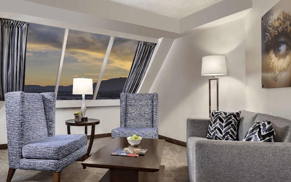 Luxor hotel and casino standard room