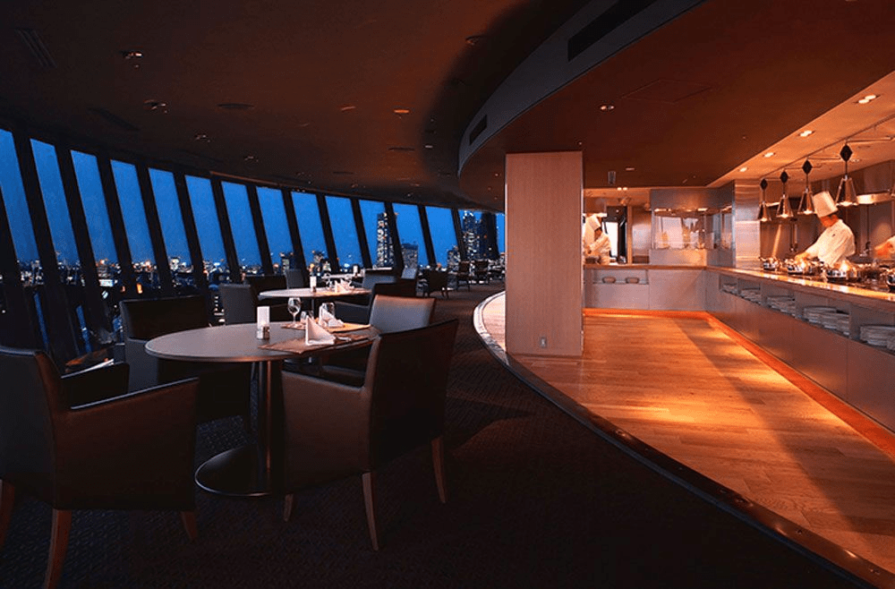 Spinning restaurant vegas