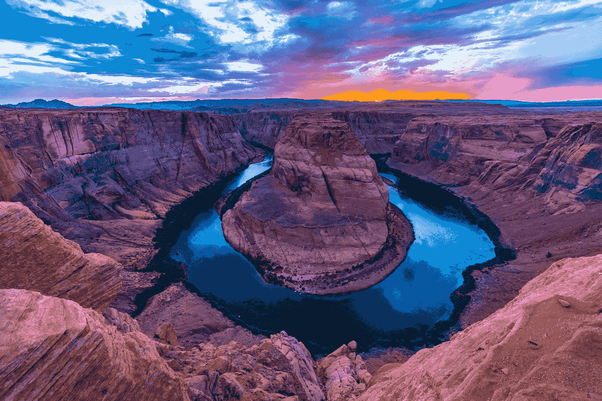 Horseshoe bend water tour