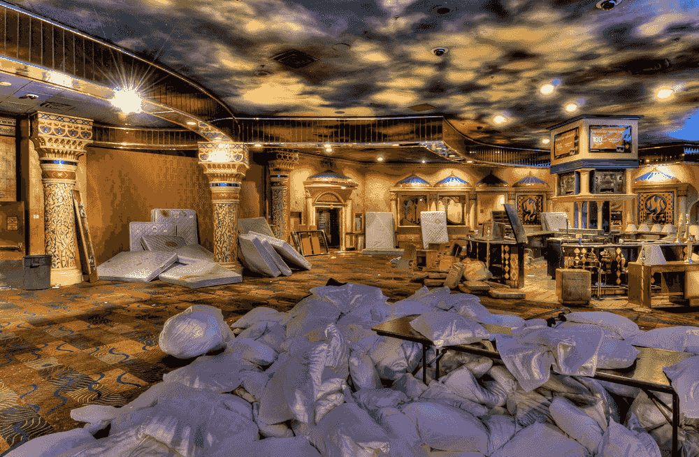 Hidden artwork in sahara hotel las vegas