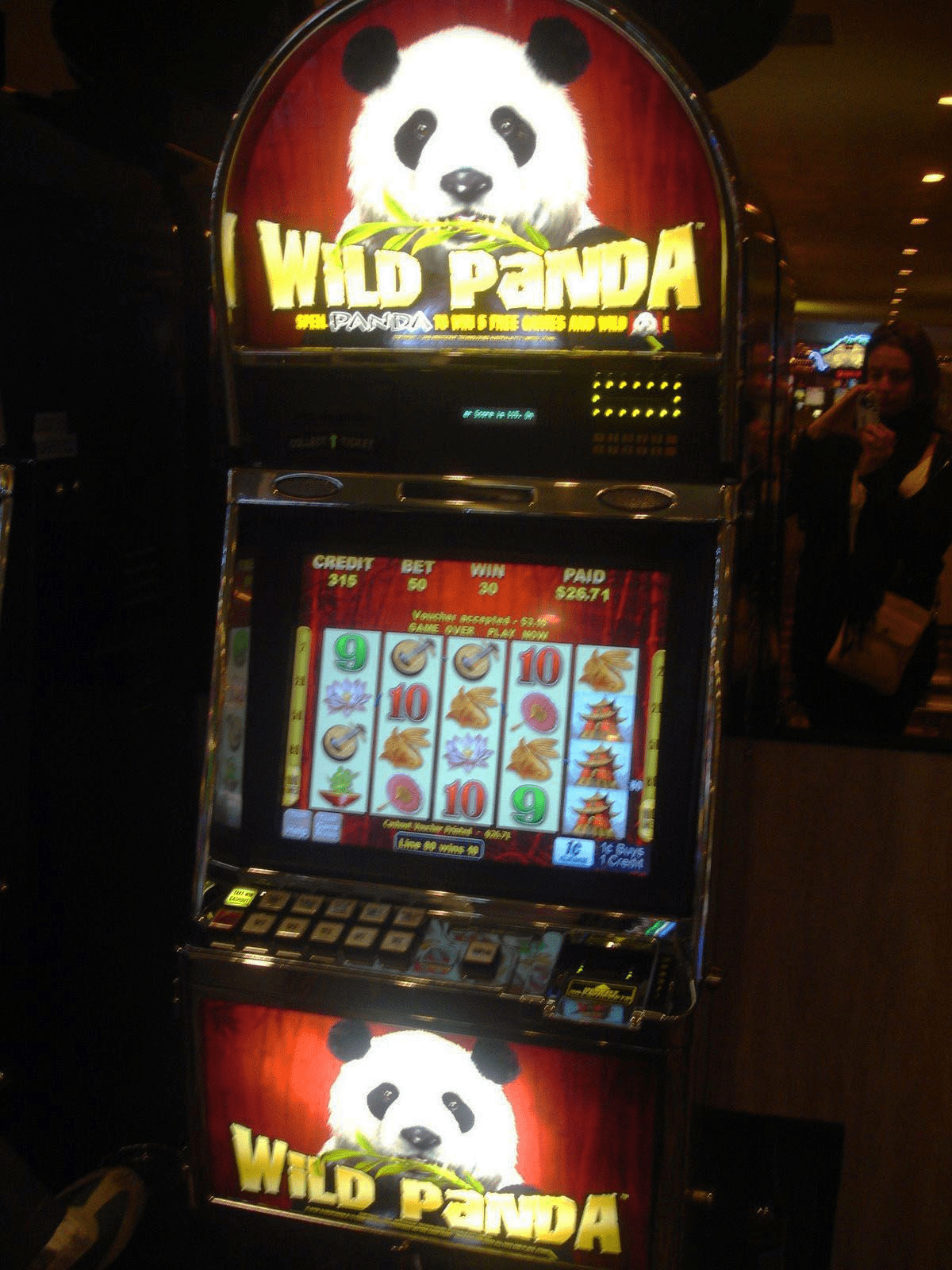 Panda magic slot machine