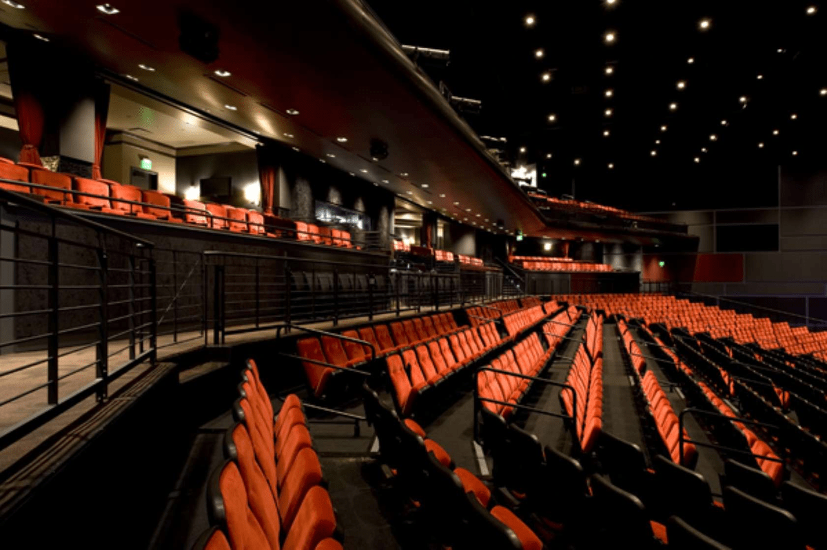 The venue inside horseshoe casino