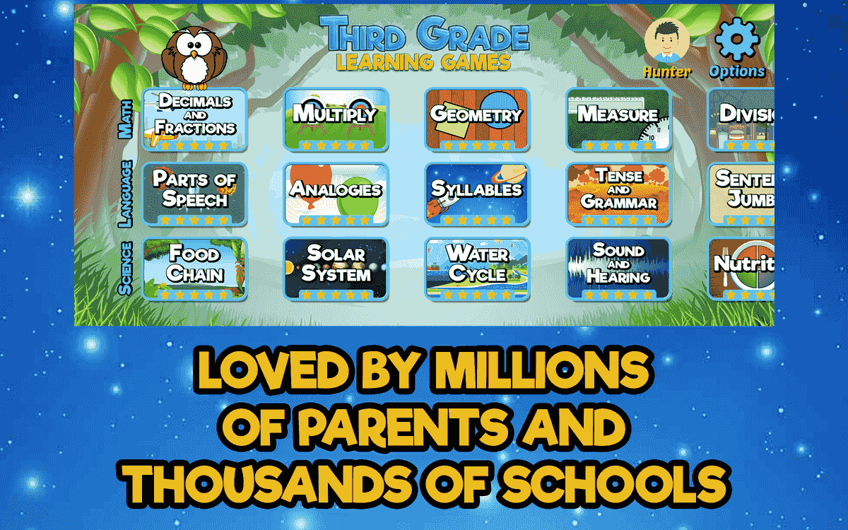 Free 3rd grade learning games