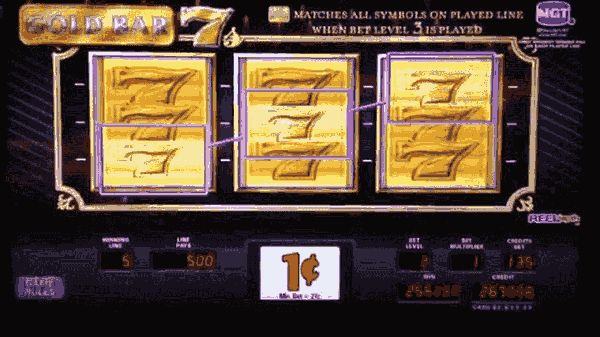 Gold strike slot machine