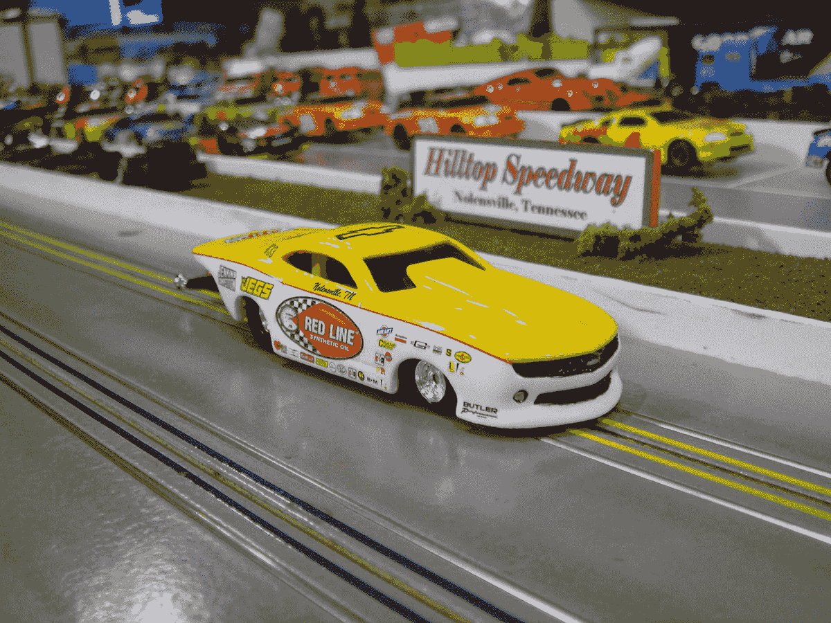 Hobby shops with slot cars